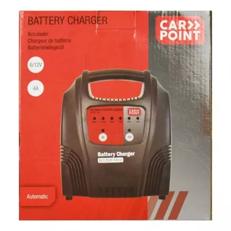 Chargeur de Batterie 4A CARPOINT