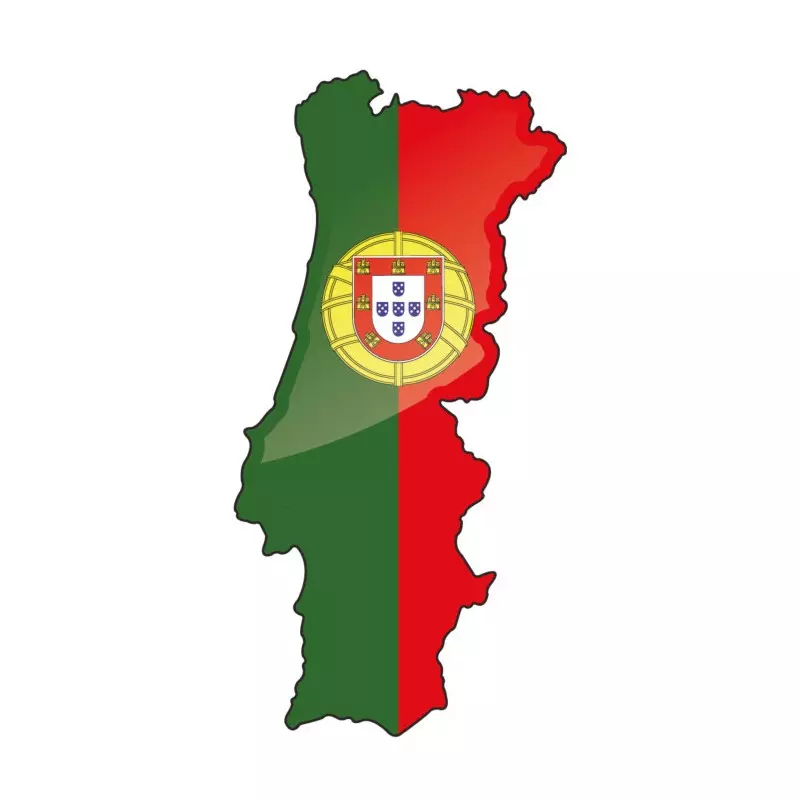Adhésif 3D - Carte du Portugal Cadox