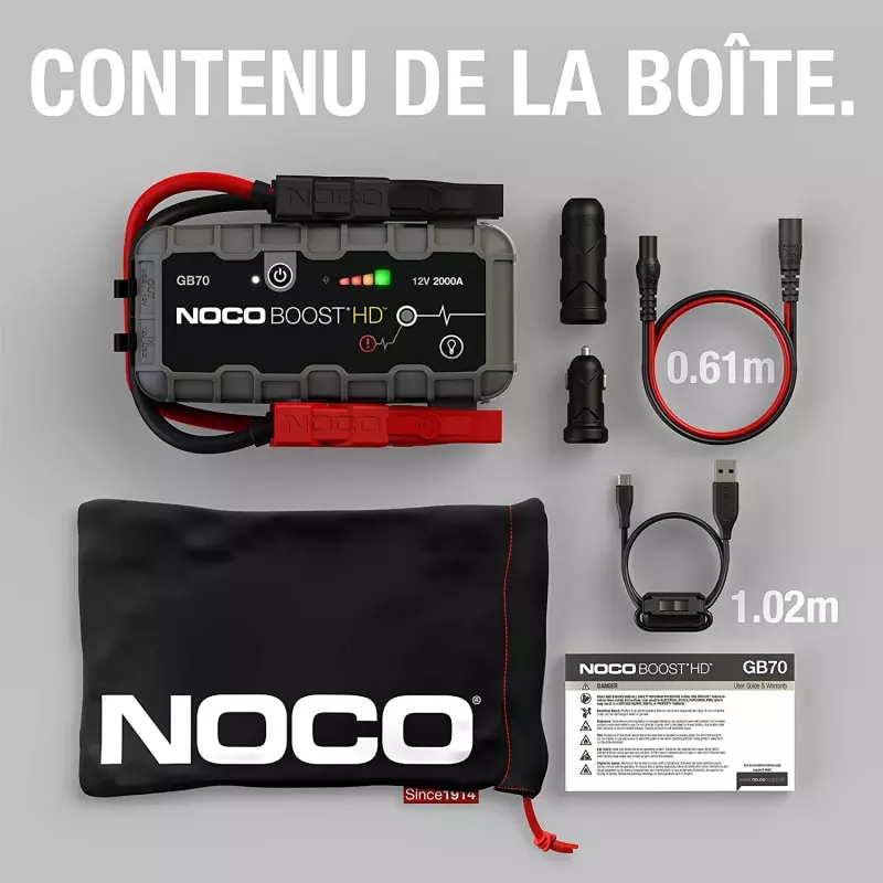 LMPT Booster De batterie Noco GB70