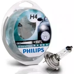 Ampoule H4 Philips X-trem Vision ( la paire ) 